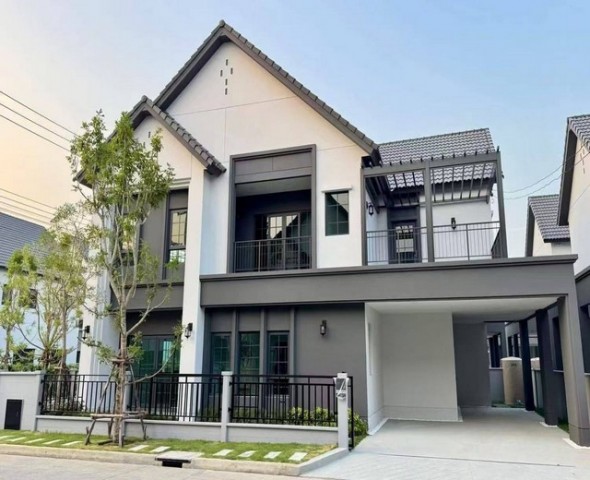 [ขาย] บ้าน 2 ชั้น พร้อมที่ดิน 4 ไร่ 1 งาน 43 ตร.ว. | นางตะเคียน สมุทรสงคราม | 2 นอน 2 น้ำ | ไร่ละ 2.2 ล้าน