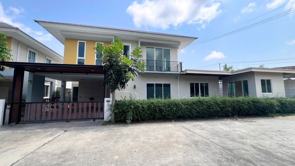บ้านเดี่ยวใหม่ สไตล์โมเดิร์น พร้อมอยู่ นิคมพัฒนา ระยอง