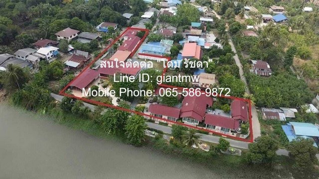 โรงแรม รีสอร์ตติดแม่น้ำน้อย จ.สิงห์บุรี พื้นที่ 2 RAI 0 Ngan 97 ตรว. ดีลเด็ด! สิงห์บุรี