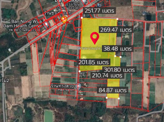 ID : DSL-106 SALE ขาย พื้นที่ดิน ที่ดิน อ.ปากท่อ ราชบุรี 14654400 THB อสังหาดี