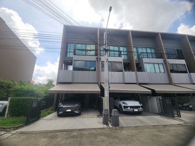 Rare Corner Unit!! บ้านกลางเมือง ราชพฤกษ์ – แบนรค์ AP ทาวน์โฮม 3 ชั้น หลังมุมตรงข้าม Central Westville แต่งครบ บิ้วอินทั้งหลัง