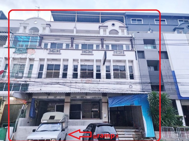 ให้เช่าอาคารคลีนิค โชว์รูม 6ชั้น MRTรามอินทรา กม.9 500ม. 15นอน 1305ตรม.MRTคู้บอน 800ม. รพ.สินแพทย์ 11แอร์ใหม่ แฟชั่น 3คูหา 72 ตรว.
