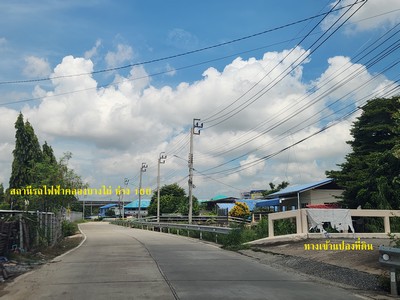 ขายที่ดินเปล่า 100 ตร.วา – บางบัวทอง นนทบุรี Rare Asset for Investor & Home Builder ที่ดินโฉนดสวย รูปทรง สี่เหลี่ยมจตุรัส ขนาด 100 ตร.วา