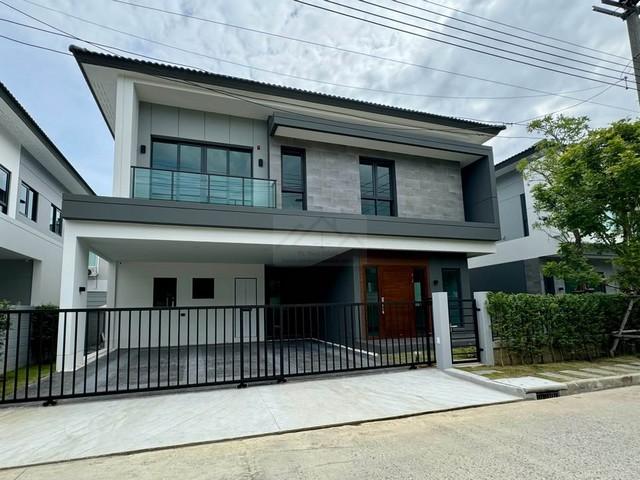 ให้เช่าบ้านเดี่ยว 2 ชั้น 65.8 ตร.ว. The City Bangna อยู่ถนนเมน หน้าบ้านไม่ติดใคร ใกล้เมกะบางนา