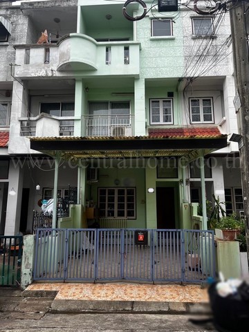 ทาวน์เฮาส์ 3 ชั้น ซอยลาซาล 32 แฮปปี้แลนด์วิลล์ ราคาถูกมาก