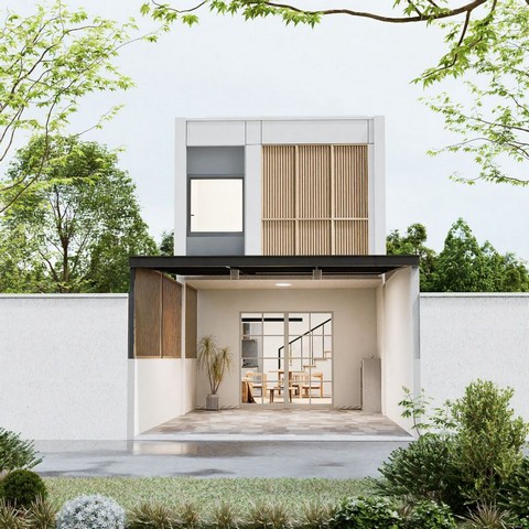 KDH0129 ขายทาวน์เฮ้าส์ ชมศิริ (บ้านสวน ซอย 9) ขนาด 22 ตร.วา 2 ชั้น ทำเลทอง ใจกลางเมืองชลบุรี