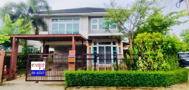 ขายบ้านเดี่ยว2 ชั้น ห้องมุม หมู่บ้านศุภาลัยการ์เด้นวิลล์-บ้านพรุ หาดใหญ่