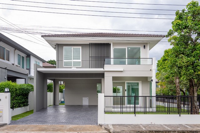 ขายบ้านเดี่ยว ชัยพฤกษ์ ปิ่นเกล้ากาญจนา รีโนเวทใหม่ หลังมุม ใกล้ตลาดชุมพลพาณิชย์