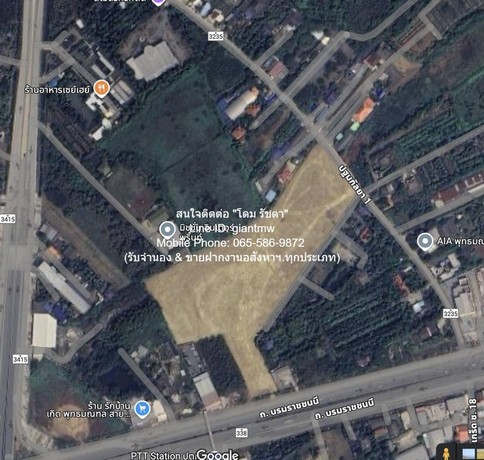 ที่ดิน ขายที่ดินผังเมืองสีชมพู ใกล้ ถ.พุทธมณฑลสาย 7 และถ.บรมราชชนนี 16-2-25 ไร่ ราคา 132.50 ล้านบาท (8 ล้านบาท/ไร่) 132500000 thb ราคา-ดี เป็นที่ดินผืนใหญ่ที่อยู่ไม่ไกลจากกรุงเทพ อยู่ในผังเมืองสีชมพู ติดถนน อยู่ไม่ไกลจาก ถ.พุทธมณฑลสาย 7 และถ.บรมรา