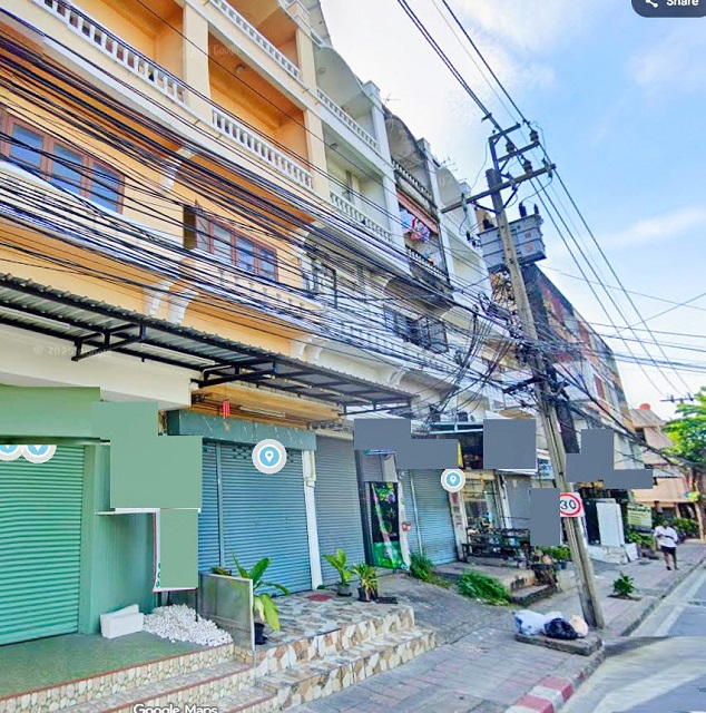 เช่าอาคารพาณิชย์ 4.5 ชั้นมีชั้นลอย รพ.สินแพทย์ ศรีนครินทร์ 1.8 กม.ซ.สุขุมวิท101 MRTสวนหลวง ร.9 1.5กม. 17ตร.วา. 277 ตร.ม