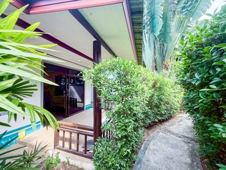 Monthly house for rent – Semi-detached 1-bedroom home in central Lamai Great location quiet surroundings easy access ideal for long-term