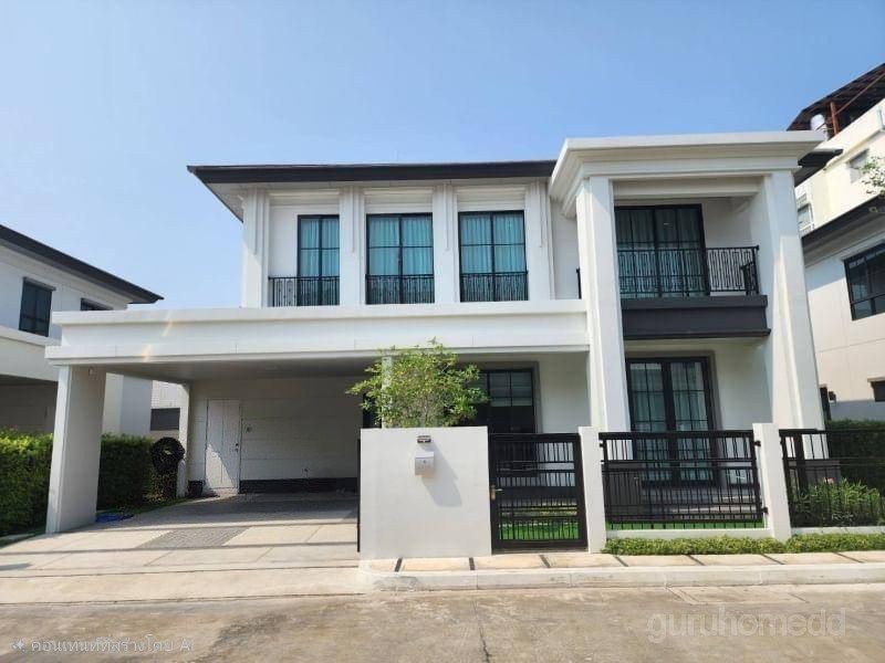 ขายบ้านเดี่ยว 2 ชั้น พร้อมผู้เช่า เศรษฐสิริ บางนา สุวรรณภูมิ FULLY Furnished 4นอน 4น้ำ ใกล้ โรงเรียนนานาชาติ Verso - ghd000768
