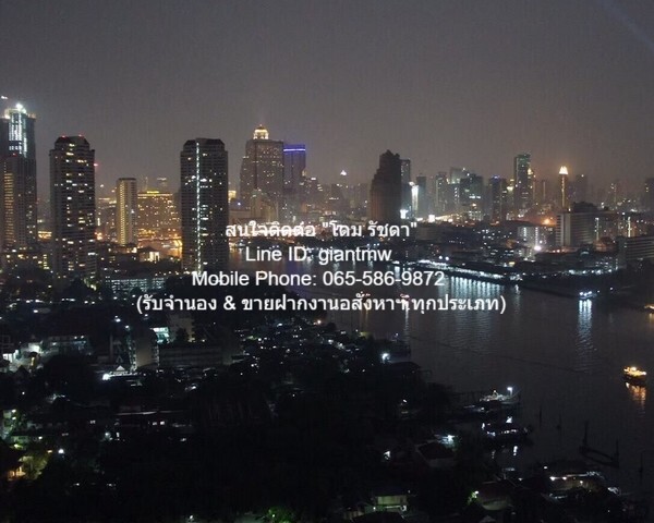ขาย SALE คอนโดมิเนียม ศุภาลัย ริเวอร์เพลส Supalai River Place 1นอน1BR 51 SQ.METER 4500000 บาท เล่นใหญ่