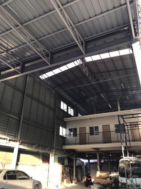 BR 1468 ให้เช่าโกดัง เนื้อที่ 80 ตารางวา เพชรเกษม 3 ใกล้รถไฟฟ้าท่าพระ โกดังสร้างใหม่