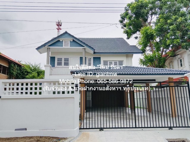 บ้าน ขายบ้านเดี่ยว 2 ชั้น พร้อมอยู่ (รีโนเวทแล้ว) ฟลอราวิลล์ สุวินทวงศ์ 38 99.9 ตร.ว. 3 น 3 น้ำ 4 จอดรถ), ราคา 4.95 ล้านบาท (โอนฟรี) 100 ตร.ว. 4950000 THAI BAHT ไม่ไกลจาก สนามกีฬาบางกอกอารีนา 9.5 กม. ทรัพย์ดี