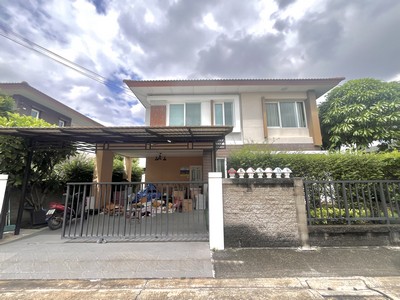 ขายบ้านเดี่ยว โครงการคาซ่า เพรสโต้ ราชพฤกษ์–แจ้งวัฒนะ บ้าน 2 ชั้น สภาพดีมาก ทำเลเงียบสงบ เหมาะสำหรับอยู่อาศัย!