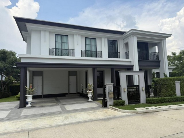 MT184 ขาย บ้านเดี่ยว หลังมุม พร้อมอยู่ เศรษฐสิริ แจ้งวัฒนะ ประชาชื่น2 ติดถนนเลียบคลองประปา ใกล้เมืองทองธานี ใกล้ทางด่วน เดินทางสะดวก