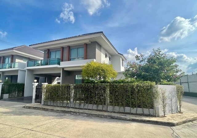 BH3785 ให้เช่าบ้านเดี่ยว เพอร์เฟค เพลส สุขุมวิท 77 – สุวรรณภูมิ (Perfect Place Sukhumvit 77 – Suvarnabhumi) หลังมุม พร้อมเฟอร์นิเจอร์