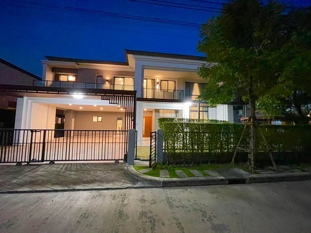 MT9ให้เช่าบ้านเดี่ยว 2 ชั้น หมู่บ้าน The city รามอินทรา2 ติดถนนจตุโชติ เลียบถนนมอเตอร์เวย์