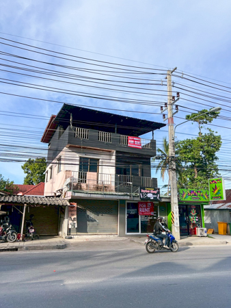 อาคารพาณิชย์ให้เช่าทำเลทอง บนถนนใหญ่ใจกลางบ่อผุด เกาะสมุย