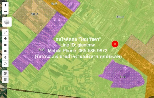 พื้นที่ดิน ที่ดิน ติดถนนสุวินทวงศ์ อ.เมืองฉะเชิงเทรา ใกล้กับ บริษัท ซีพีเอฟ (ประเทศไทย) จำกัด (มหาชน) 107340000 THB 14312 ตาราง.วา สวยมาก