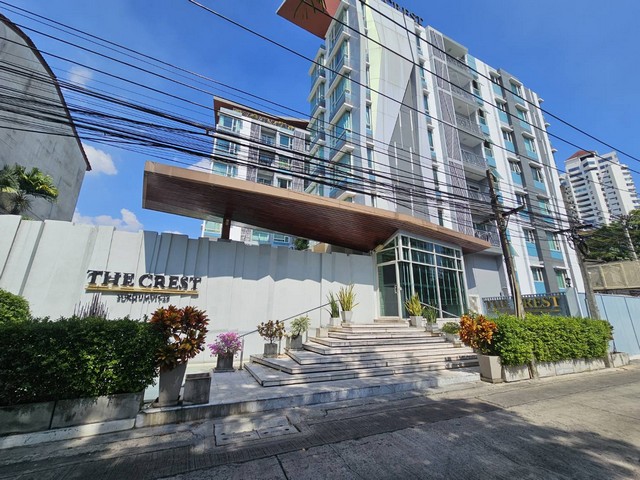 ขายคอนโดThe Crest Sukhumvit 49 ราคาถูกห้องใหม่พร้อมเฟอร์นิเจอร์ใหม่เฟอร์นิเจอร์วัสดุอย่างดีในสภาพพร้อมใช้งาน