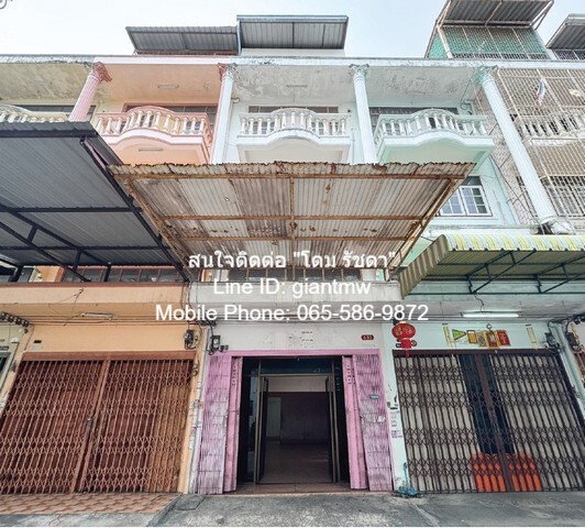 อาคารพาณิชย์ ขายตึกแถว 4.5 ชั้น ซอยเพชรเกษม 42 ใกล้ MRT-บางหว้า 32 sq.wa 8 BR 4 ห้องน้ำ ราคาดี