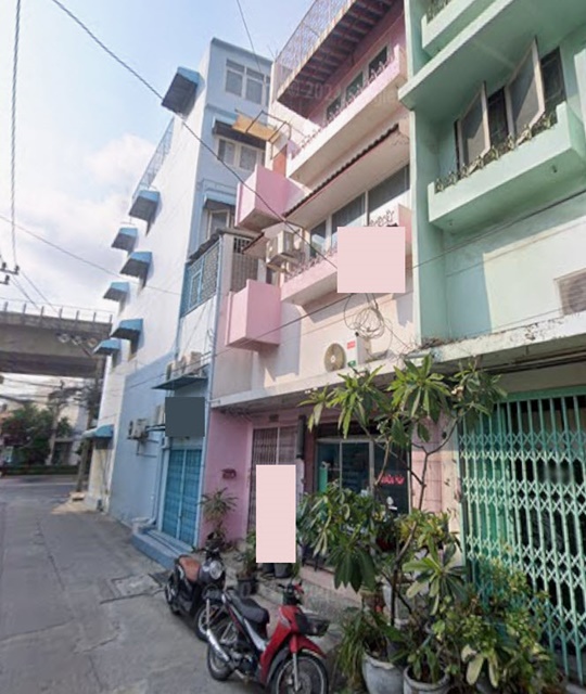 MRT ท่าพระ 345 ม. ให้เช่าตึกแถว 4 ชั้นรวมดาดฟ้า 20 ตร.วา. 260 ตร.ม. วงเวียนใหญ่ 1.3 กม. 4 นอน 4 น้ำ Airbnb ซ.เพชรเกษม 10-20 แยก-ท่าพระ