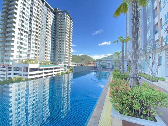 ขายคอนโด Sea Hill Condo ศรีราชา ชั้น 8 วิวทะเล ห้องใหญ่ 1 นอน TP-C1883