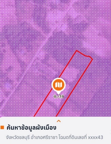 ขายที่ดินเขาคันทรงศรีราชาชลบุรี13-0-30ไร่ ขายถูกมากที่ดินแปลงสวย ทำเลดี พื้นที่ EEC สีม่วงลาย