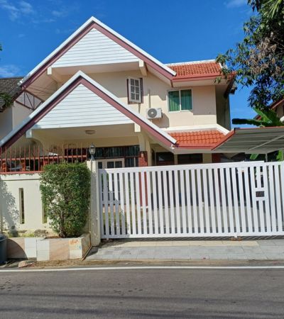 บ้านเดี่ยว 2 ชั้น ตำบลป่าแดด ใกล้ รร.วารีเชียงใหม่ 5 นาที ทำเลดีมาก ใกล้เมือง เดินทางสะดวกสุดๆ