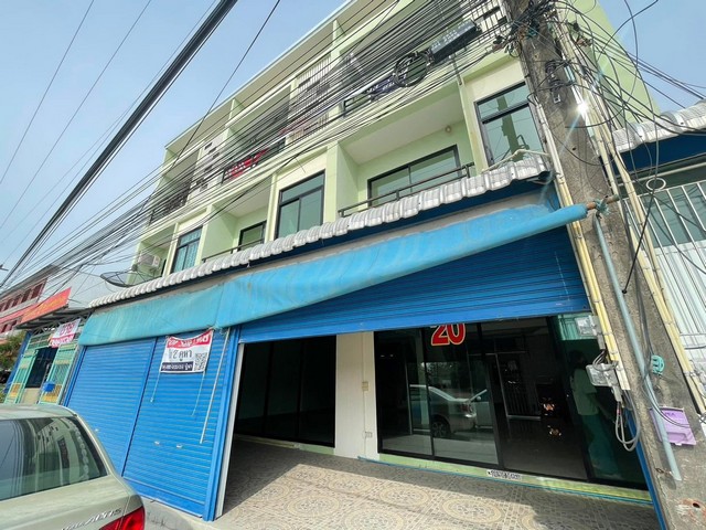 ขายอาคารพาณิชย์ 3 ชั้น 2 คูหา ติดถนนบ้านฉาง – ระยอง อำเภอบ้านฉาง จังหวัดระยอง