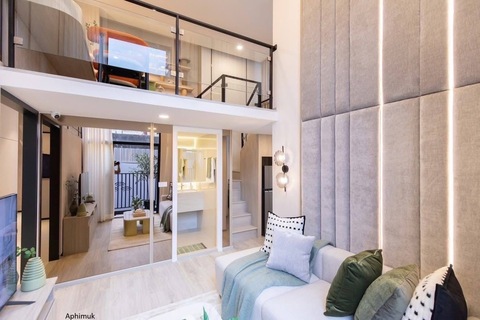 ขายดาวน์คอนโด Origin Place Taopoon Interchange ห้อง Bed Plus DUO Space