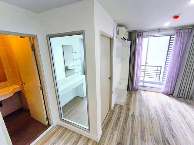 S9 Condominium สัมมากร แบบไม่มีเฟอร์ห้องโถง แต่มีเฟอร์ห้องนอน ลดได้พิเศษ คอนโดขาดทุน 28ตรม.MRT รถไฟฟ้าบางรักใหญ่ 80ม.