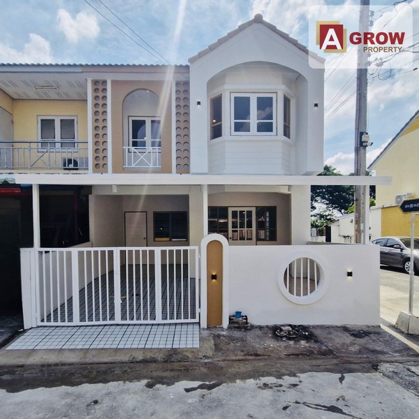 หมู่บ้านพิศาล สุวรรณภูมิ ทำเลดี บ้านหลังมุม รีโนเวทใหม่ พร้อมเข้าอยู่