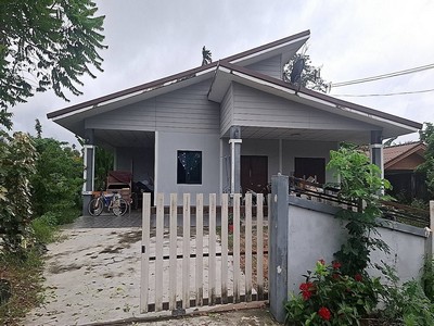 หลุดจอง! บ้านเดี่ยวหลังใหญ่ 125 ตร.ว. 3 นอน 2 น้ำ ทำเลบ้านค่าย ระยอง ใกล้นิคมโรจนะ พื้นที่กว้างสุดในย่าน
