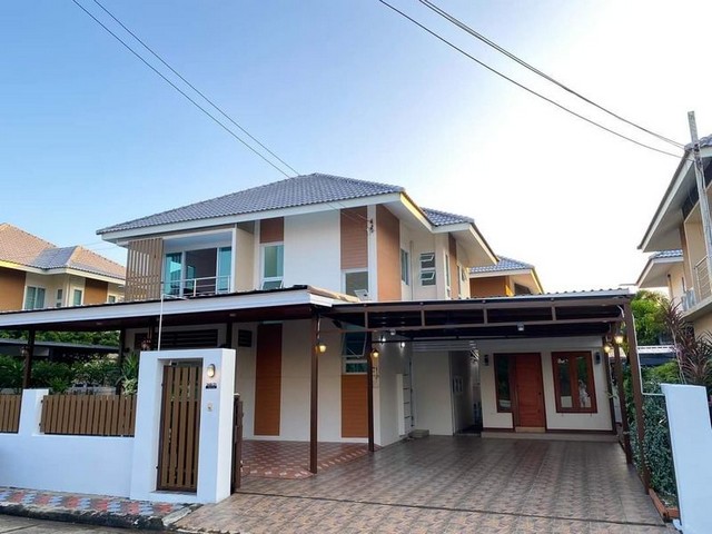 บ้านเดี่ยว 2 ชั้น รีโนเวทใหม่ เฟอร์ครบ พร้อมอยู่ โซนหางดง