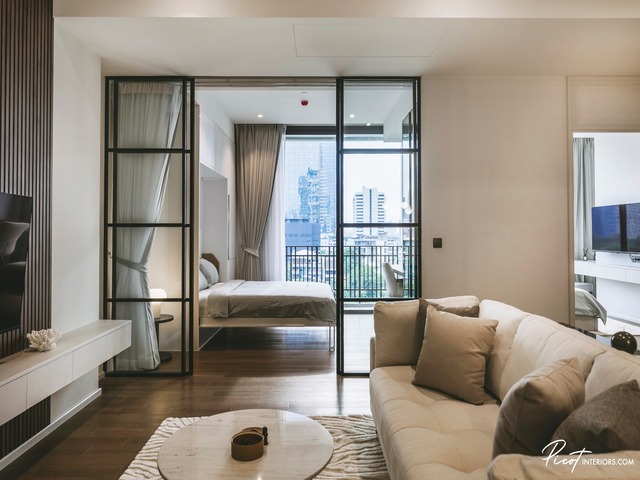 Condo Muniq Langsuan for Rent, near Lumpini Park and BTS Phloen Chit