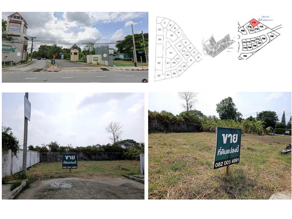 ที่ดินเปล่าในหมู่บ้านเนเบอร์โฺฮม สุขาภิบาล5 2