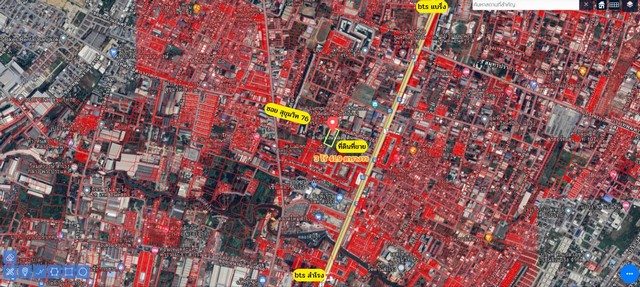 ขายที่ดินซอยสุขุมวิท 76 ที่เปล่าสุขุมวิท76 สำโรงเหนือ ใกล้จุดขึ้นลงทางด่วน