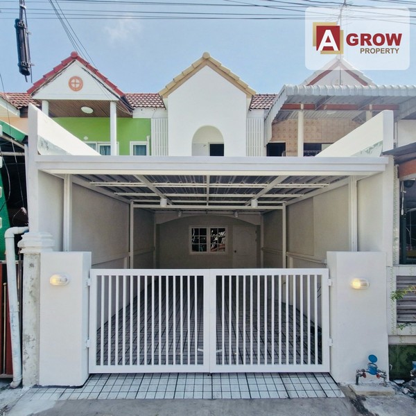 หมู่บ้านทรัพย์มงคล 2 แพรกษา บ้านรีโนเวทใหม่ทั้งหลัง พร้อมเข้าอยู่