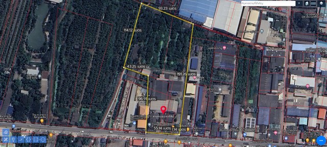 ขายโรงงานติดถนนผังสีม่วงกระทุ่มแบน. รถเทรลเลอร์เข้า-ออกได้