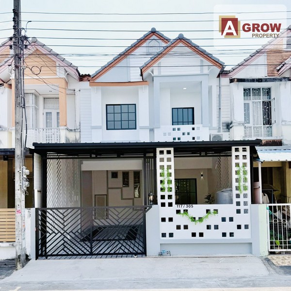 หมู่บ้านณัฐกานต์ ซอยสายไหม 64 ทำเลดี ไม่มีบ้านตรงข้าม รีโนเวทใหม่ พร้อมเข้าอยู่