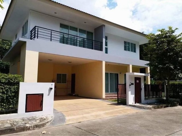บ้านเดี่ยว 2 ชั้น บ้านกว้าง บรรยากาศดี ร่มรื่น ใกล้เมือง สันกำแพง