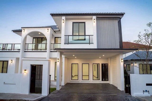 บ้านเดี่ยว 2 ชั้น บรรยากาศธรรมชาติ ติดลำน้ำ ดอนจั่น