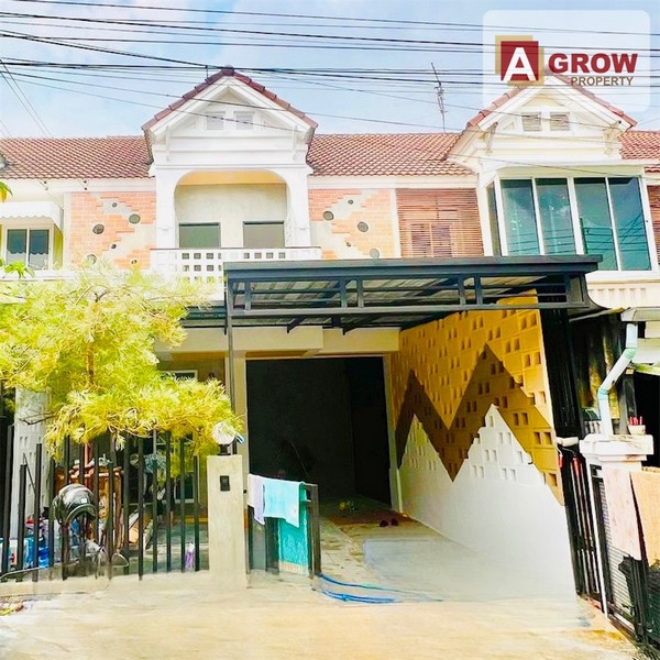 หมู่บ้านปิยวรารมย์ คลอง 4 ทำเลดี รีโนเวทใหม่ ตกแต่งครบ พร้อมเข้าอยู่