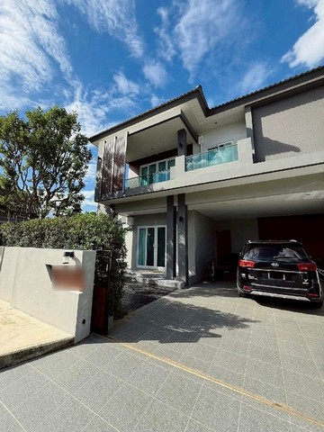 บ้านเดี่ยว 2 ชั้น ทำเลเยี่ยม! เฟอร์นิเจอร์บิ้วอินครบ หางดง