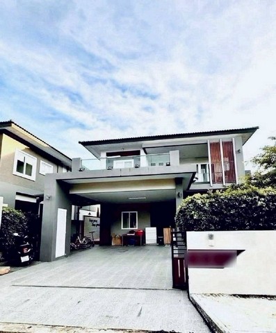 บ้านเดี่ยว 2 ชั้น เฟอร์นิเจอร์บิ้วอินครบ พร้อมเข้าอยู่ทันที หางดง