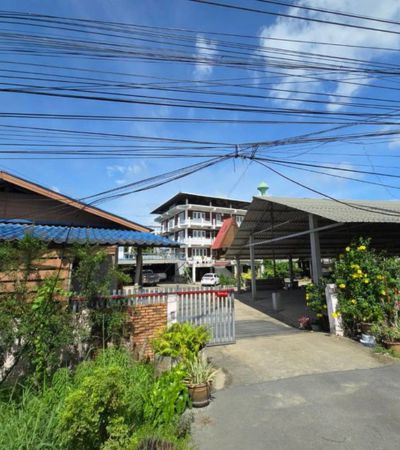 ที่ดินพร้อมสิ่งปลูกสร้าง 769 ตร.วา ติดถนนซุปเปอร์ไฮเวย์ ตรงข้ามไทวัสดุ เห็นชัด เข้าถึงง่าย