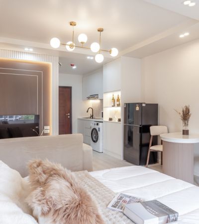 คอนโด KN Town Condo ใกล้นิมมาน 4 นาที ห้องวิวสวยดอยสุเทพ เฟอร์นิเจอร์บิ้วอินทั้งห้อง อุปกรณ์ไฟฟ้า ครบครัน